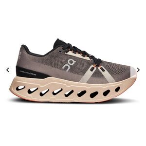 ON Cloudeclipse Black and Tan Running Shoes